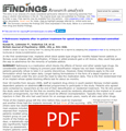 Drug Finding Research Analysis